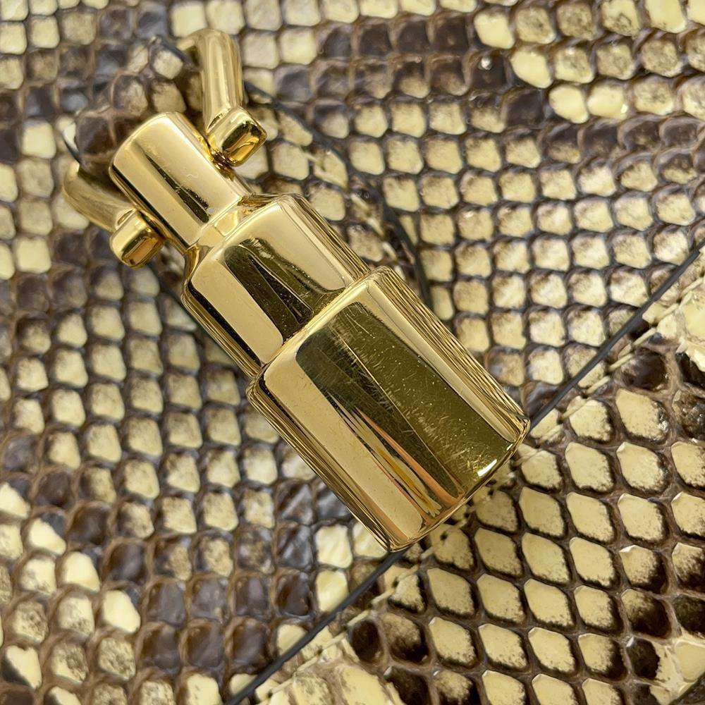 Gucci Shoulder Bag Jackie 1961 Python 2way - Picture 12 of 14